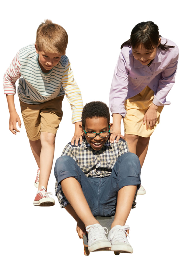 niños jugando